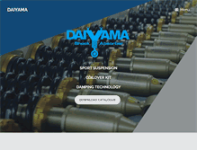 Tablet Screenshot of daiyama.com